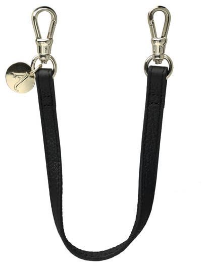 AVY Apple iPhone 17 Zwart Leren Hoesje met Wallet & Koord Short Leather afbeelding 13