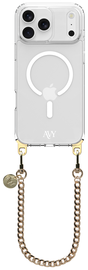 AVY Apple iPhone 17 Pro Hoesje met Koord & MagSafe 30CM Aurum Lien