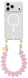 AVY Apple iPhone 17 Pro Hoesje met Koord & MagSafe 30CM Cupid Pink afbeelding