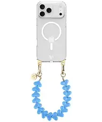 AVY Apple iPhone 17 Pro Hoesje met Koord & MagSafe 30CM Cupid Blue afbeelding