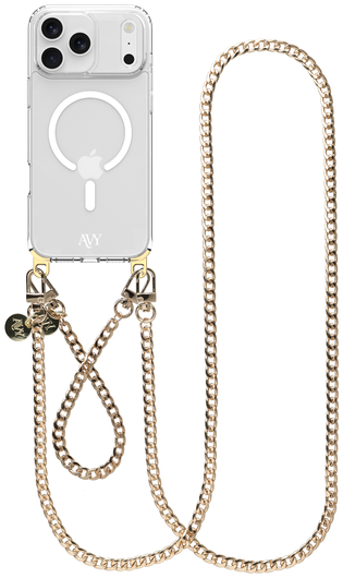 AVY Apple iPhone 17 Pro Hoesje met Koord & MagSafe Set Aurum Lien afbeelding 1