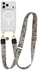 AVY Apple iPhone 17 Pro Hoesje met Koord & MagSafe 130CM Serengeti Zebra