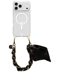 AVY Apple iPhone 17 Pro Hoesje met Koord & MagSafe 32CM Panthera Chic afbeelding