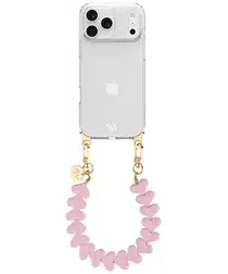 AVY Apple iPhone 17 Pro Hoesje Met Koord 30CM Cupid Pink afbeelding