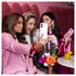 AVY Apple iPhone 17 Pro Hoesje Met Koord 30CM Cupid Clear Red afbeelding 3