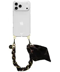 AVY Apple iPhone 17 Pro Hoesje Met Koord 32CM Panthera Chic afbeelding