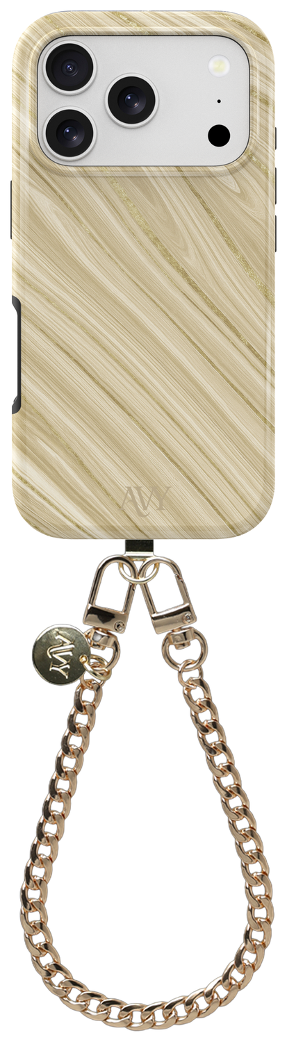 AVY Apple iPhone 17 Pro MagSafe Hoesje met Koord 30CM Aurum Lien afbeelding 1