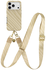 AVY Apple iPhone 17 Pro MagSafe Hoesje met Koord 130CM Aurum Gold