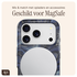 AVY Apple iPhone 17 Pro MagSafe Hoesje met Koord 30CM Marmer Hearts afbeelding 10