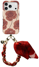 AVY Apple iPhone 17 Pro MagSafe Hoesje met Koord 32CM Botanique Roses