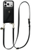 AVY Apple iPhone 17 Pro Zwart Leren Hoesje met Wallet & Koord Long Leather afbeelding 1