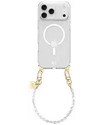 AVY Apple iPhone 17 Pro Max Hoesje met Koord & MagSafe 30CM Perla Chic afbeelding