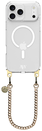 AVY Apple iPhone 17 Pro Max Hoesje met Koord & MagSafe 30CM Aurum Lien