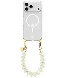 AVY Apple iPhone 17 Pro Max Hoesje met Koord & MagSafe 30CM Cupid Beige afbeelding