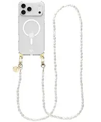 AVY Apple iPhone 17 Pro Max Hoesje met Koord & MagSafe 120CM Perla Chic Long afbeelding