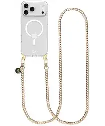 AVY Apple iPhone 17 Pro Max Hoesje met Koord & MagSafe 120CM Aurum Lien Long afbeelding