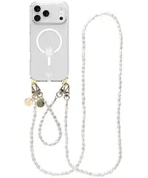 AVY Apple iPhone 17 Pro Max Hoesje met Koord & MagSafe Set Perla Chic afbeelding