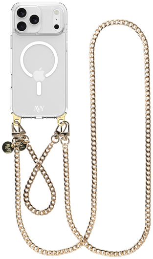 AVY Apple iPhone 17 Pro Max Hoesje met Koord & MagSafe Set Aurum Lien afbeelding 1