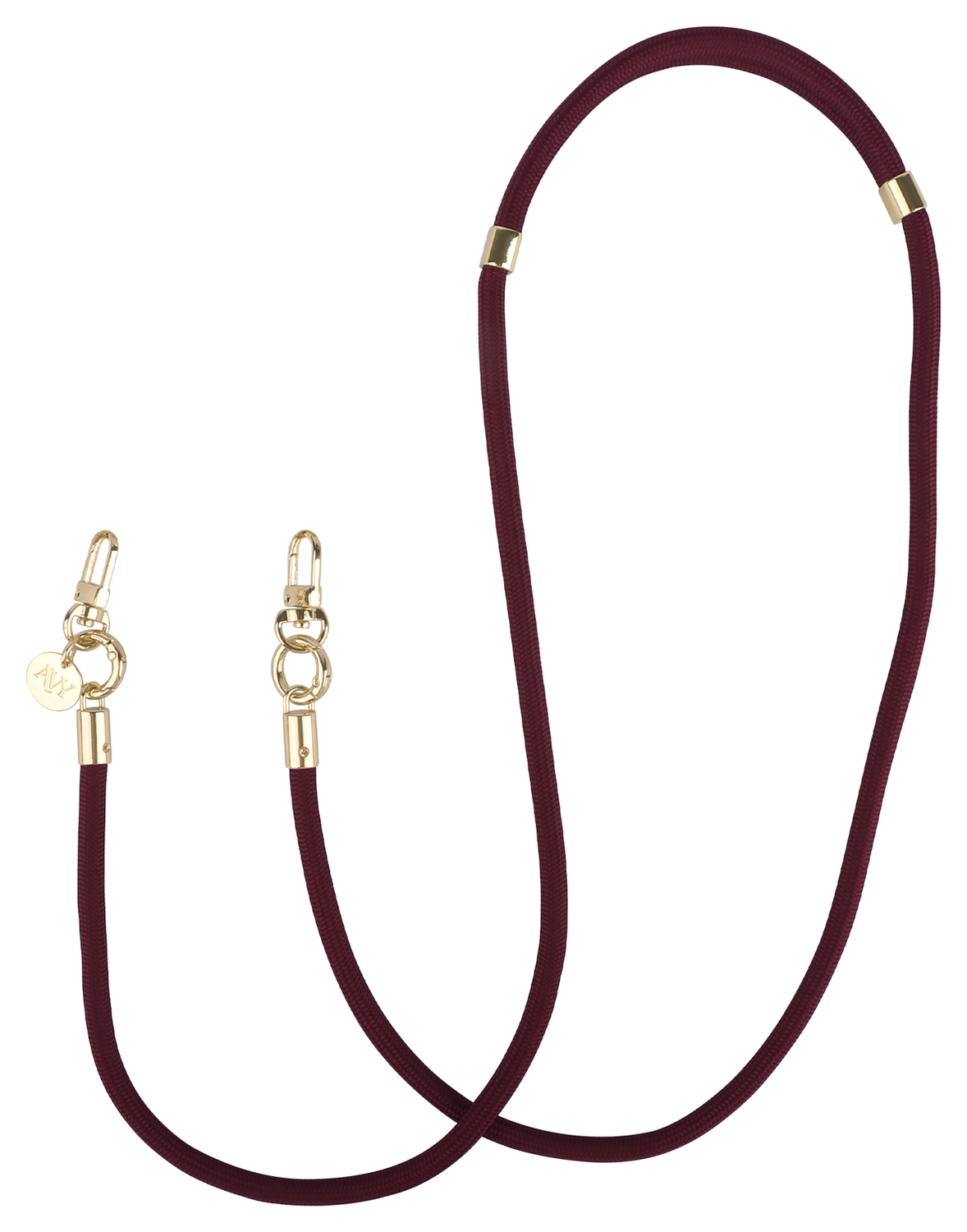 AVY Apple iPhone 17 Pro Max Hoesje met Koord & MagSafe Set Pearl & Rope Burgundy afbeelding 13