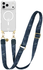 AVY Apple iPhone 17 Pro Max Hoesje met Koord & MagSafe 130CM Obscura Blue