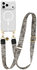 AVY Apple iPhone 17 Pro Max Hoesje met Koord & MagSafe 130CM Serengeti Zebra