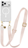 AVY Apple iPhone 17 Pro Max Hoesje met Koord & MagSafe 130CM Cupid Blush afbeelding 1