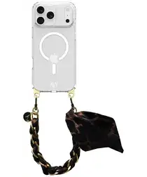 AVY Apple iPhone 17 Pro Max Hoesje met Koord & MagSafe 32CM Panthera Chic afbeelding