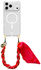 AVY Apple iPhone 17 Pro Max Hoesje met Koord & MagSafe 32CM Rosé Twist