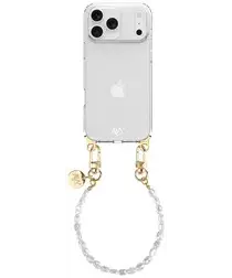 AVY Apple iPhone 17 Pro Max Hoesje Met Koord 30CM Perla Chic afbeelding