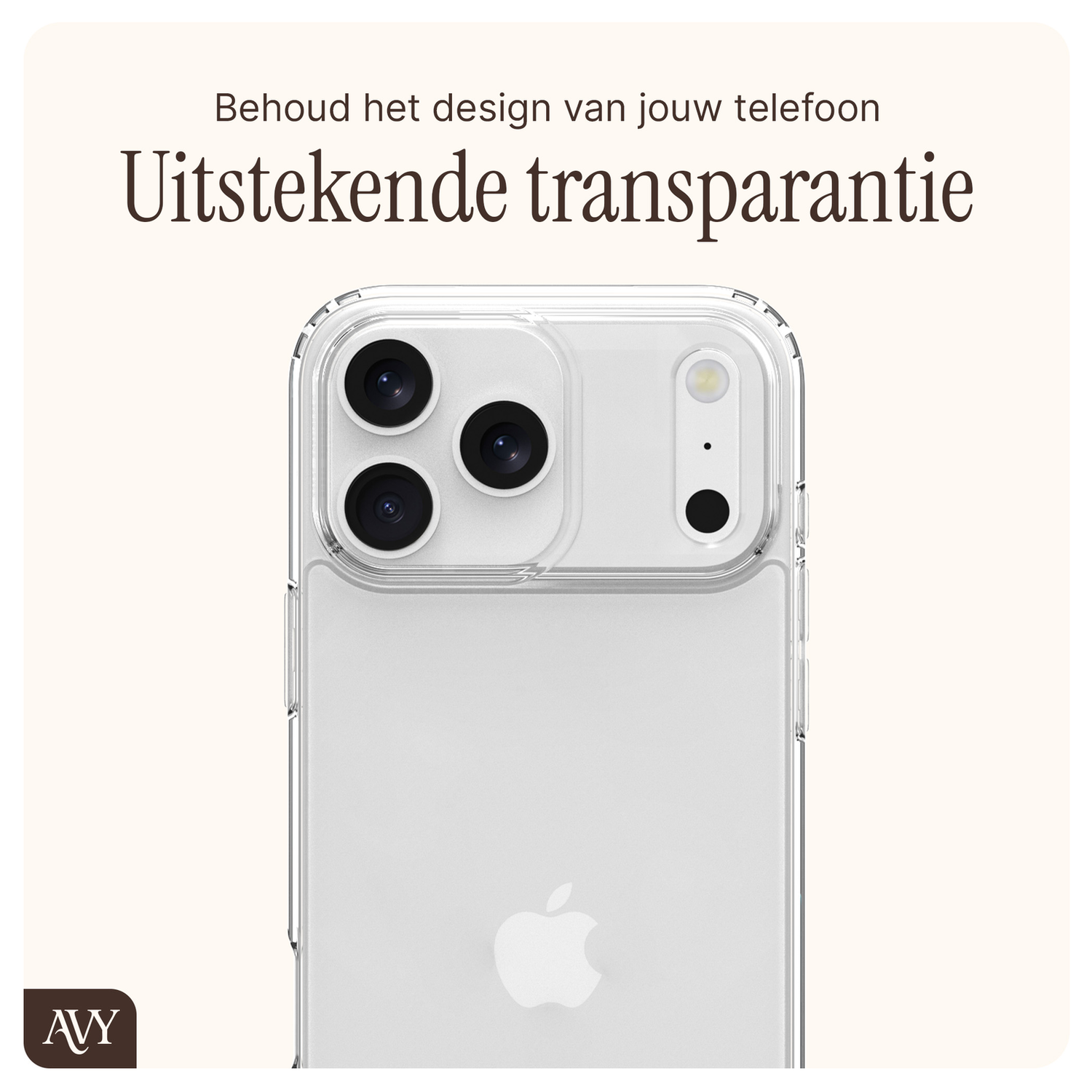 AVY Apple iPhone 17 Pro Max Hoesje Met Koord 32CM Panthera Chic afbeelding 6