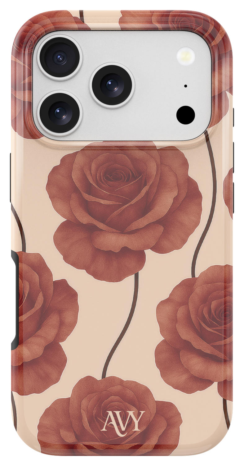 AVY Apple iPhone 17 Pro Max MagSafe Hoesje met Koord 32CM Botanique Roses afbeelding 11