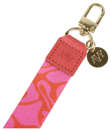 AVY Apple iPhone 17 Pro Max MagSafe Hoesje met Koord 130CM Rosé Twist afbeelding 14