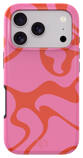 AVY Apple iPhone 17 Pro Max MagSafe Hoesje met Koord 32CM Rosé Twist afbeelding 11