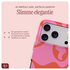 AVY Apple iPhone 17 Pro Max MagSafe Hoesje met Koord 32CM Rosé Twist afbeelding 5