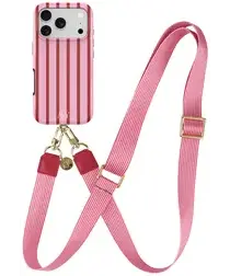 AVY Apple iPhone 17 Pro Max MagSafe Hoesje met Koord 130CM Linea Sol afbeelding