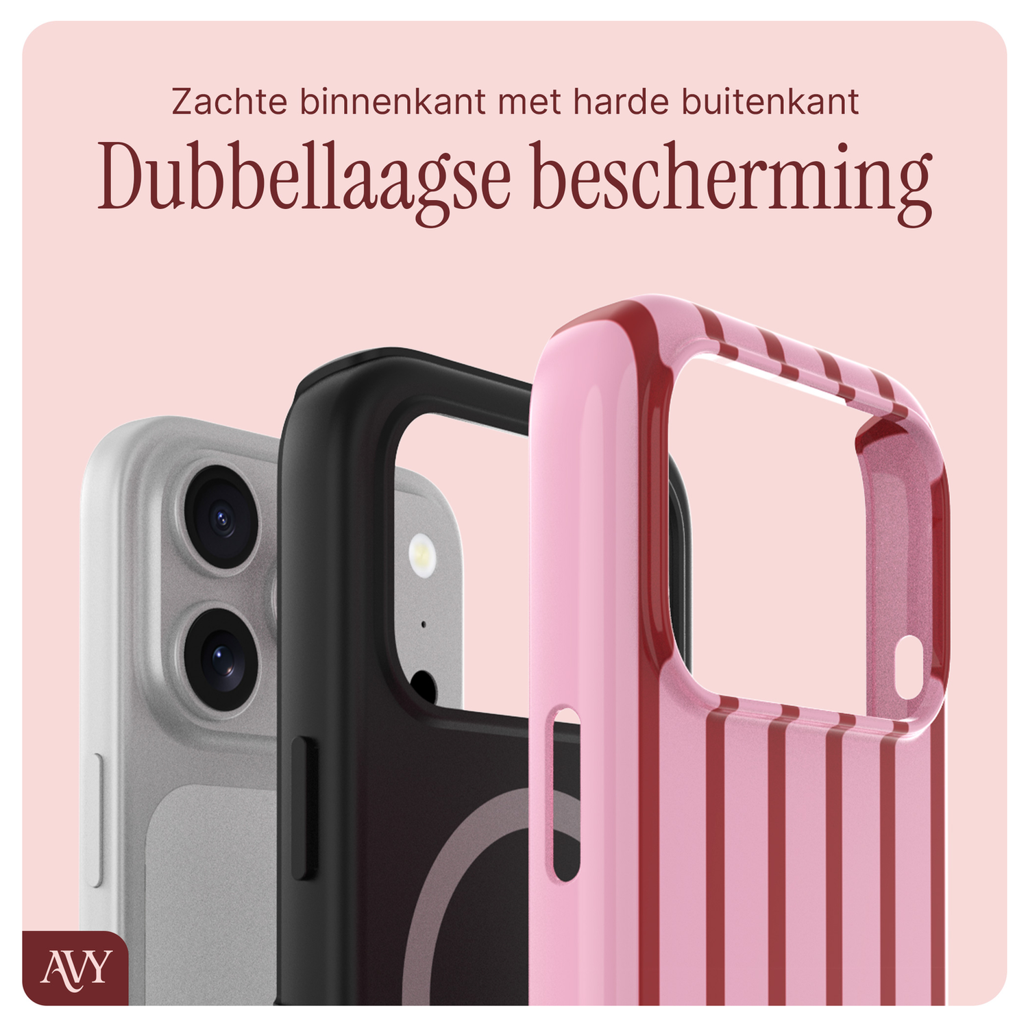 AVY Apple iPhone 17 Pro Max MagSafe Hoesje met Koord 32CM Linea Sol afbeelding 5
