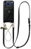 AVY Apple iPhone 17 Pro Max Zwart Leren Hoesje Wallet & Koord Leather and Pearls
