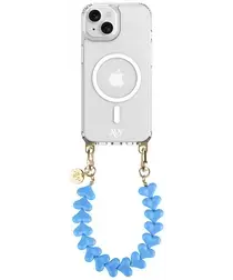 AVY Apple iPhone 15 Hoesje met Koord & MagSafe 30CM Cupid Blue afbeelding