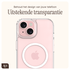 AVY Apple iPhone 15 Hoesje met Koord & MagSafe 32CM Rosé Twist afbeelding 5