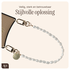 AVY Apple iPhone 15 Hoesje Met Koord 30CM Perla Chic afbeelding 8