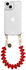 AVY Apple iPhone 15 Hoesje Met Koord 30CM Cupid Red afbeelding 1