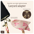 AVY Apple iPhone 15 Hoesje Met Koord 32CM Cupid Blush afbeelding 9