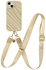 AVY Apple iPhone 15 MagSafe Hoesje met Koord 130CM Aurum Gold