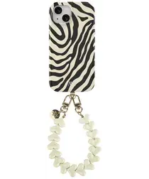 AVY Apple iPhone 15 MagSafe Hoesje met Koord 30CM Safari Hearts afbeelding