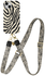 AVY Apple iPhone 15 MagSafe Hoesje met Koord 130CM Serengeti Zebra