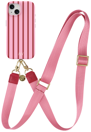 AVY Apple iPhone 15 MagSafe Hoesje met Koord 130CM Linea Sol afbeelding 1