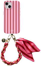 AVY Apple iPhone 15 MagSafe Hoesje met Koord 32CM Linea Sol afbeelding