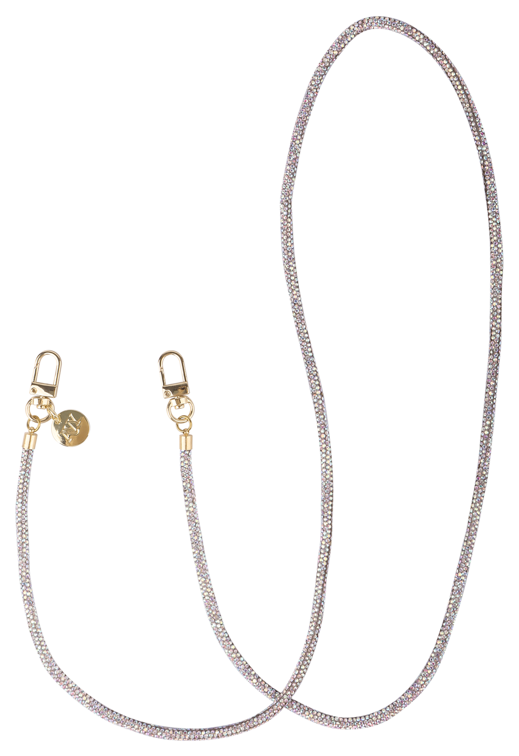 AVY Apple iPhone 15 Pro Hoesje met Koord & MagSafe Set Silver Spark afbeelding 12