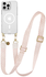 AVY Apple iPhone 15 Pro Hoesje met Koord & MagSafe 130CM Cupid Blush