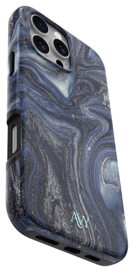 AVY Apple iPhone 15 Pro MagSafe Hoesje met Koord 30CM Marmer Hearts afbeelding 16